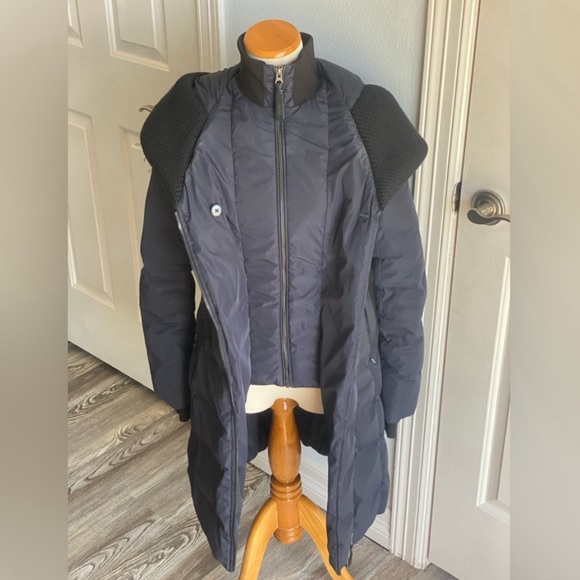 Mackage Brigid Knit Trim Duck Down Coat - Picture 8 of 15